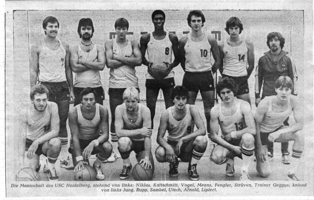 Das USC-Team der Saison 1978/1979